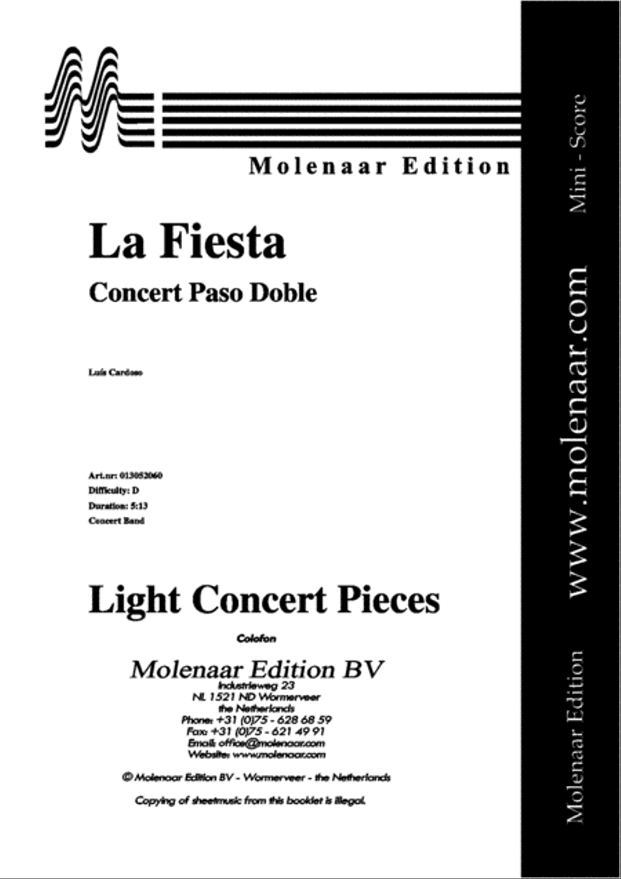 La Fiesta La Fiesta Concert Band scores gallery preview page 2