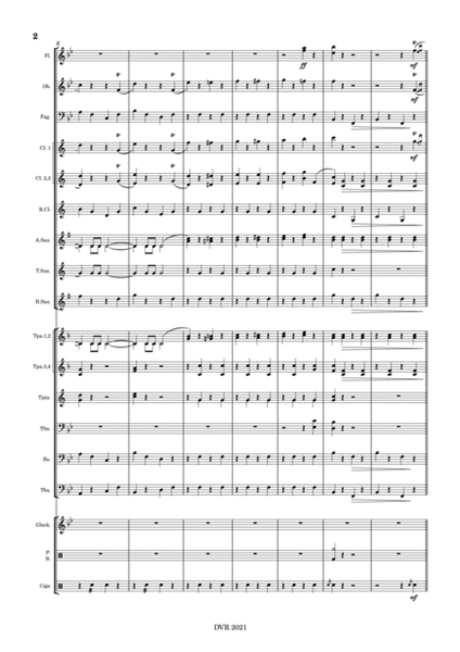 Strauss - Entrance March (The Gipsy Baron) for Concert Band image number null