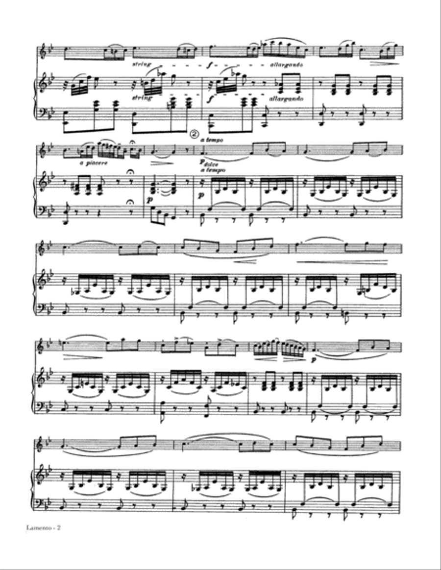 Lamento (Nocturne) Lamento (Nocturne) School and Community scores gallery preview page 2