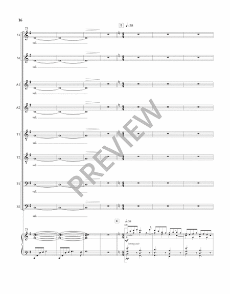 Song of the Universal (SATB - Vocal Score) image number null