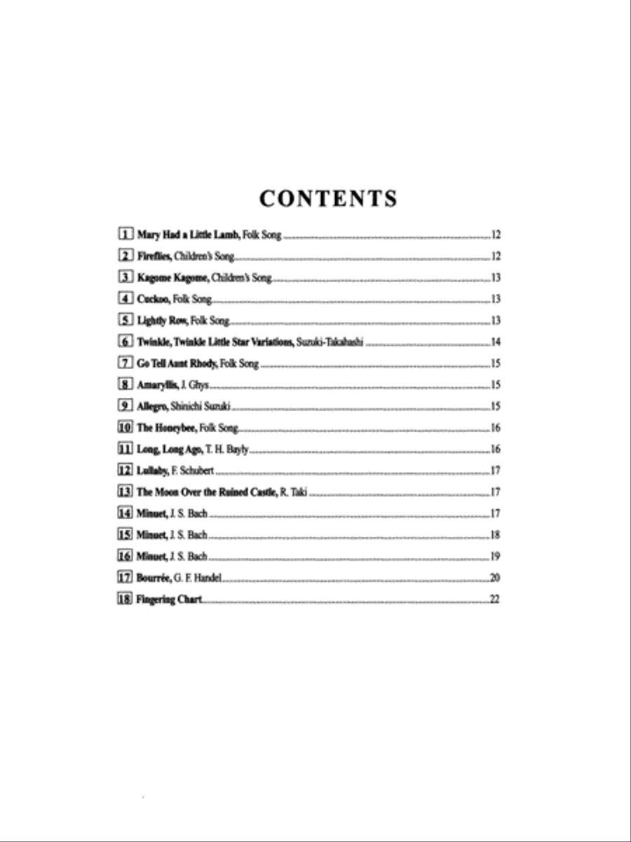 Suzuki Flute School, Volume 1 Flute scores gallery preview page 5