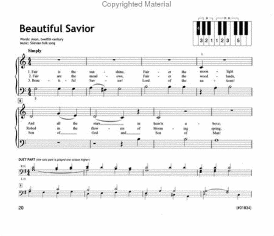 I Can Play More Primary Songs - Book 2 - Primer Level Voice Solo scores gallery preview page 4