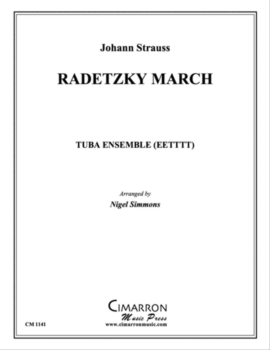 Radetzky March Large Ensemble scores gallery preview page 1