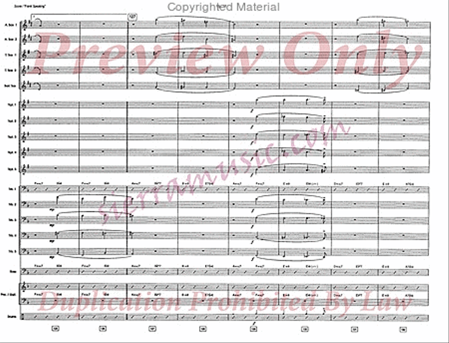 Frank Speaking Frank Speaking Jazz Ensemble scores gallery preview page 18
