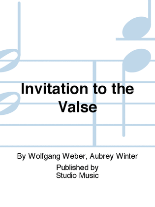 Book cover for Invitation to the Valse