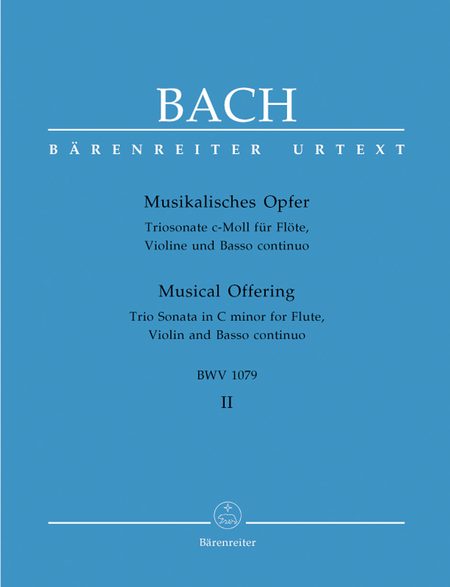 Johann Sebastian Bach: Musical Offering, Volume 2