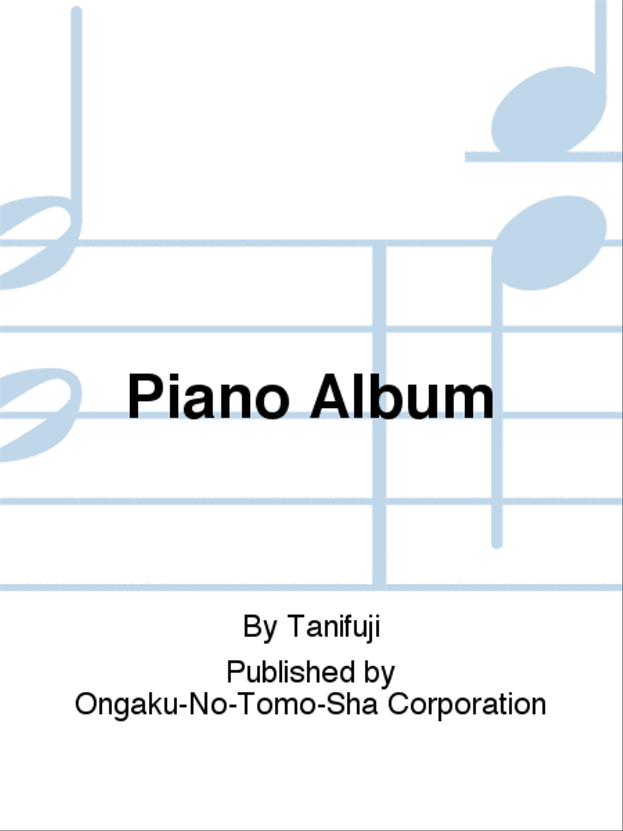 Piano Album Piano scores gallery preview page 1