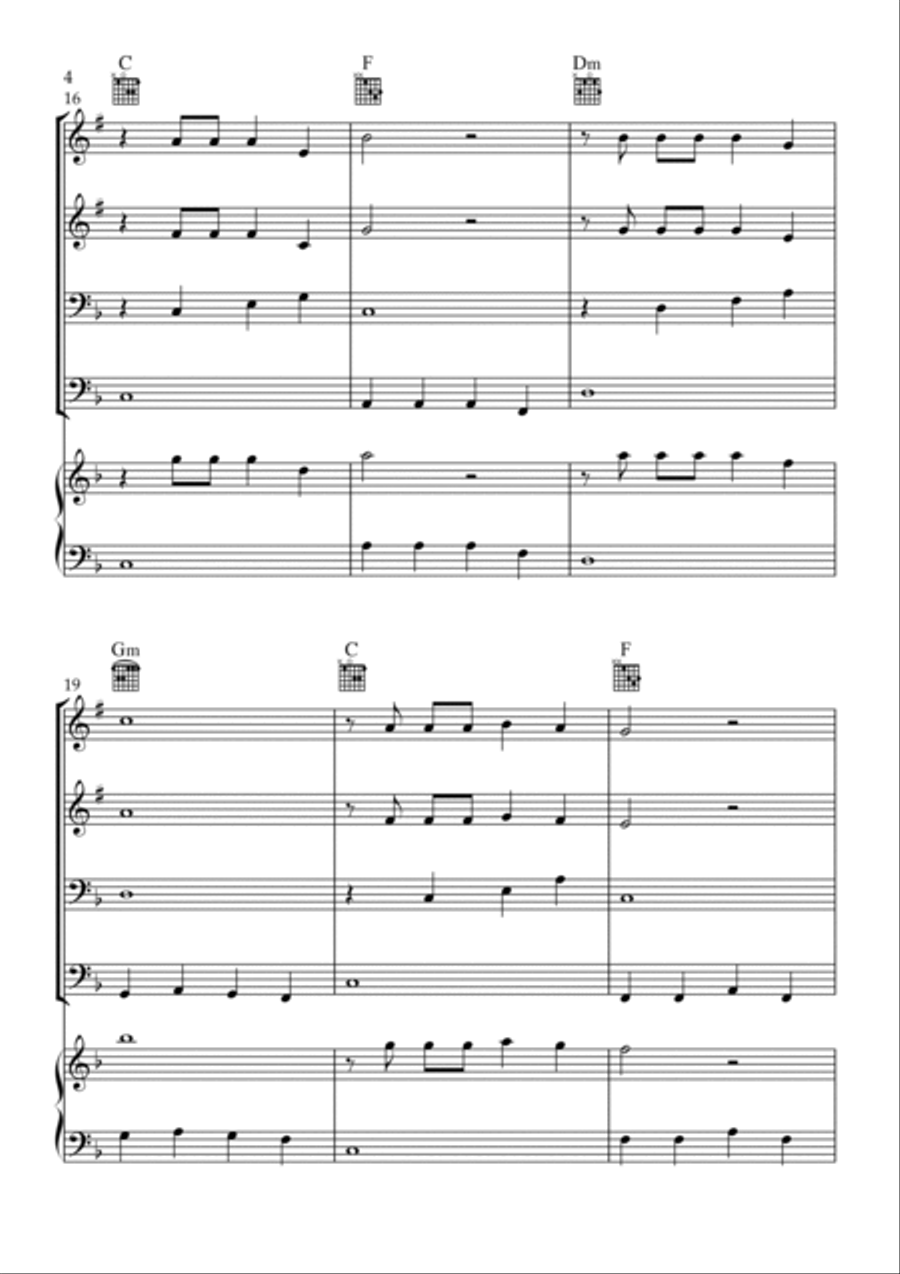 Flowers Trombone scores gallery preview page 4