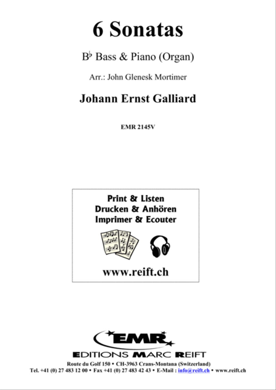 6 Sonatas Organ scores gallery preview page 2