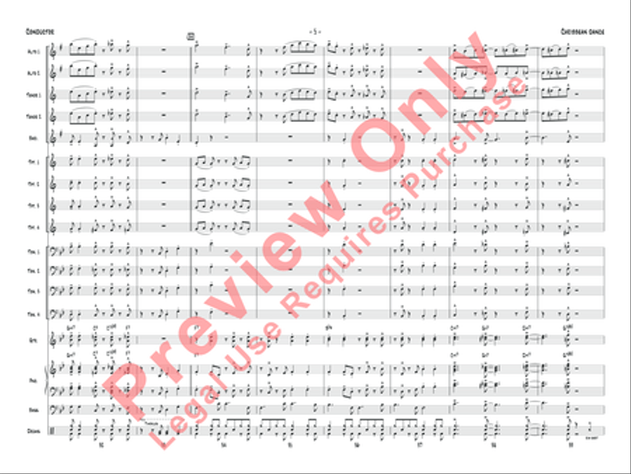 Caribbean Dance (Score only) Jazz Ensemble scores gallery preview page 8