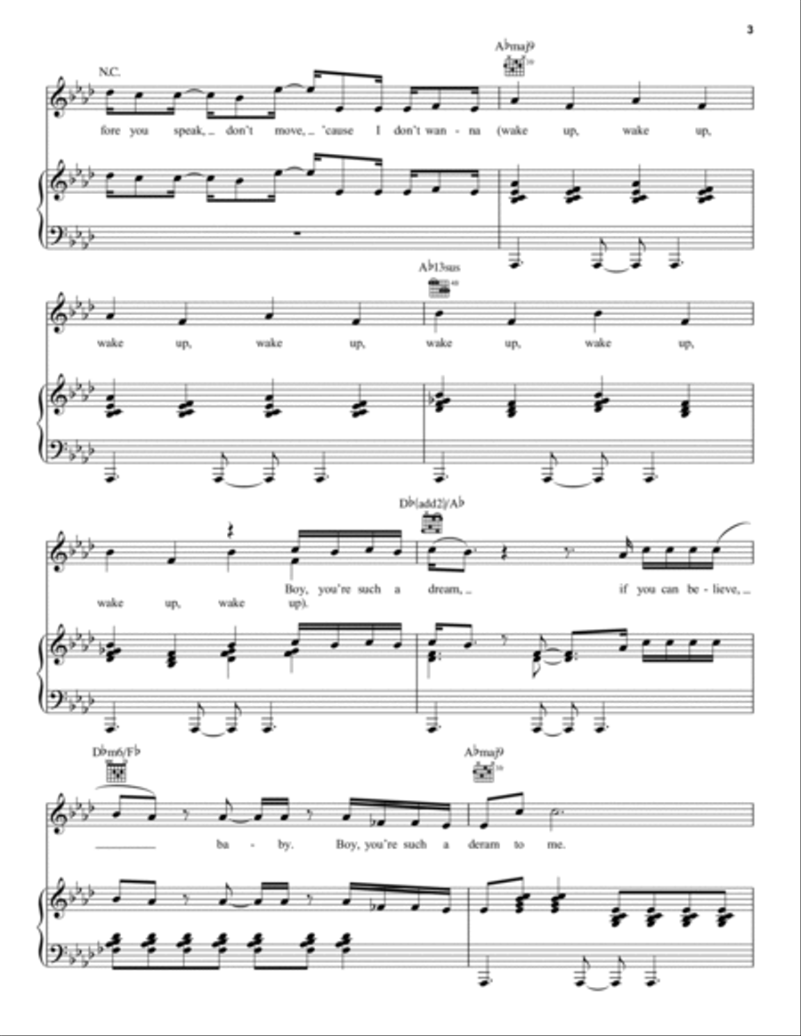 R.E.M. Piano, Vocal, Guitar scores gallery preview page 3