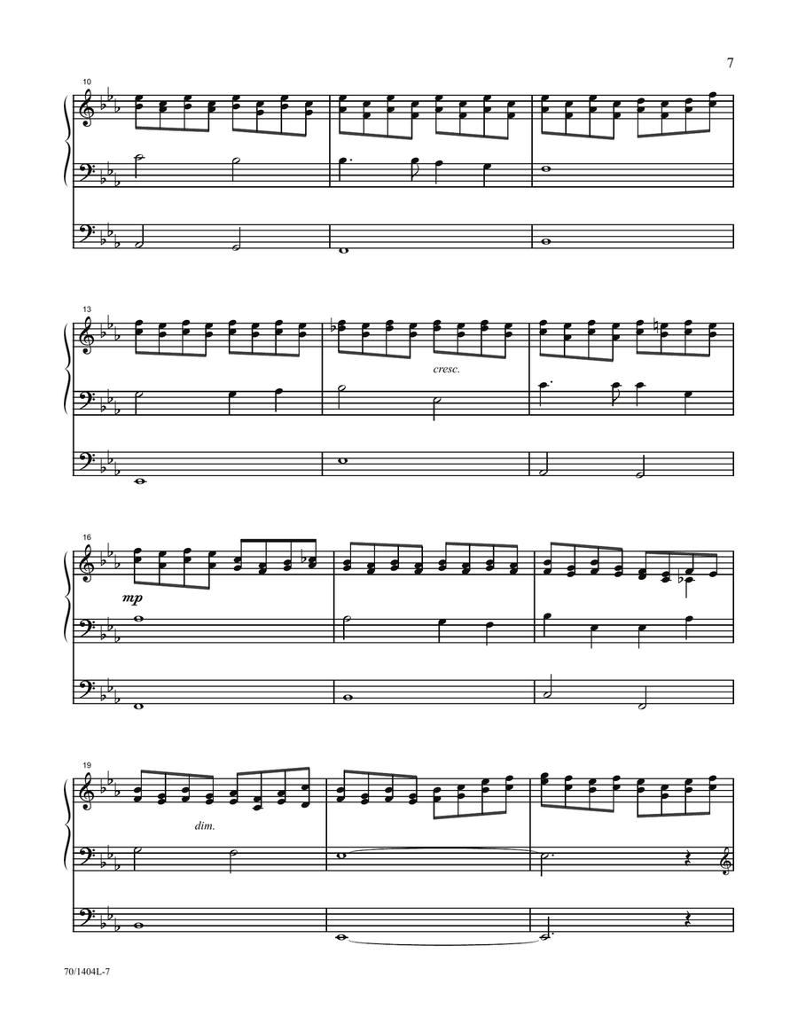 Here at Your Table, Lord (Digital Download) Communion scores gallery preview page 5