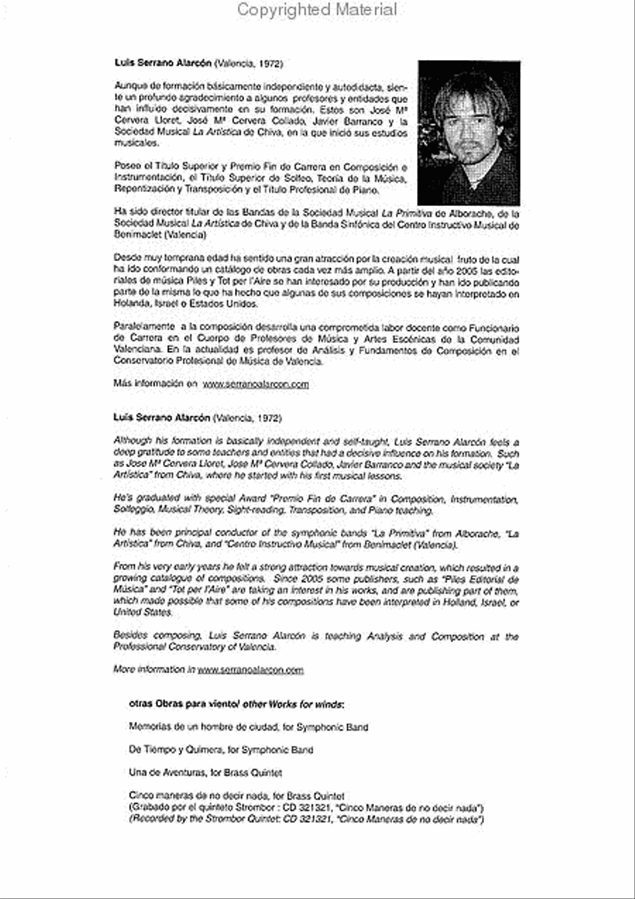 Concertango Concert Band scores gallery preview page 4