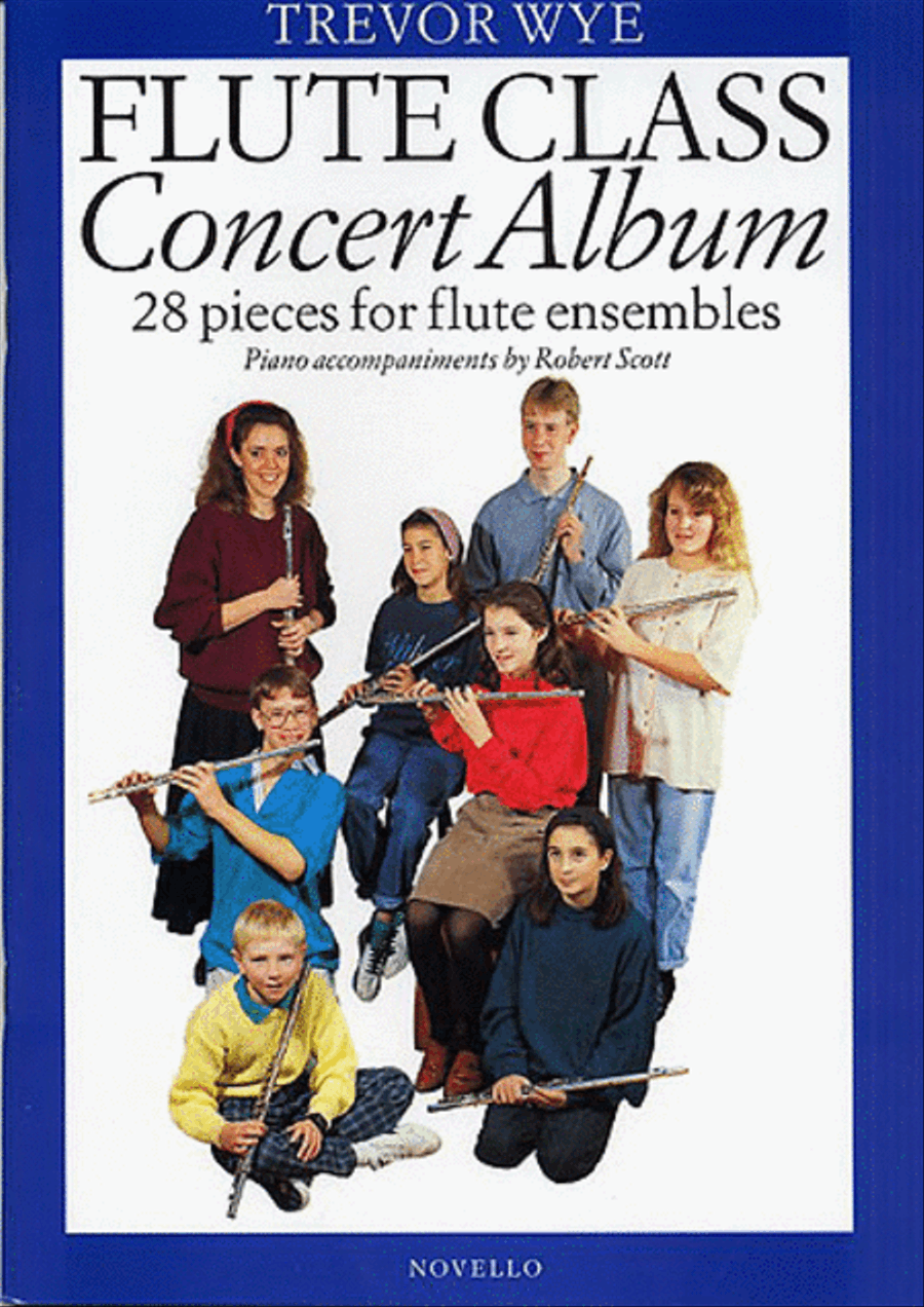 Flute Class – Concert Album Flute scores gallery preview page 1