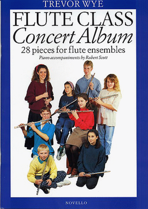 Book cover for Flute Class – Concert Album