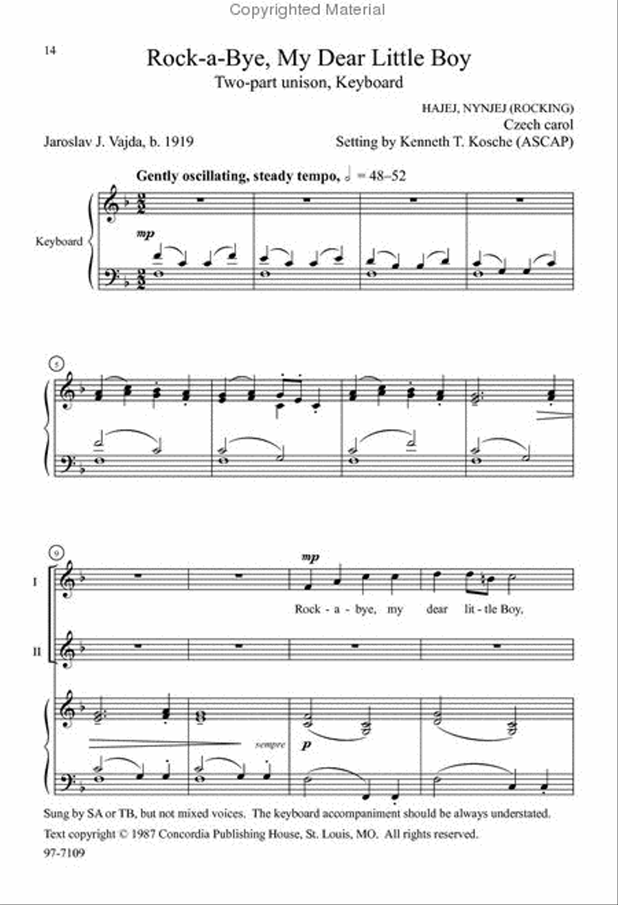 A Christmas Garland A Christmas Garland 3-Part scores gallery preview page 4