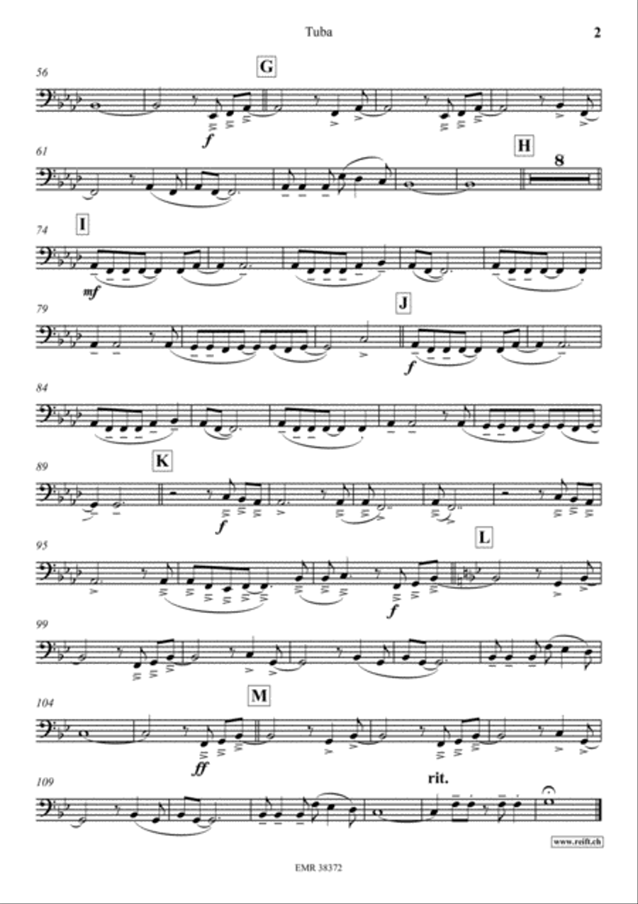 Allumer Le Feu Allumer Le Feu Tuba scores gallery preview page 3