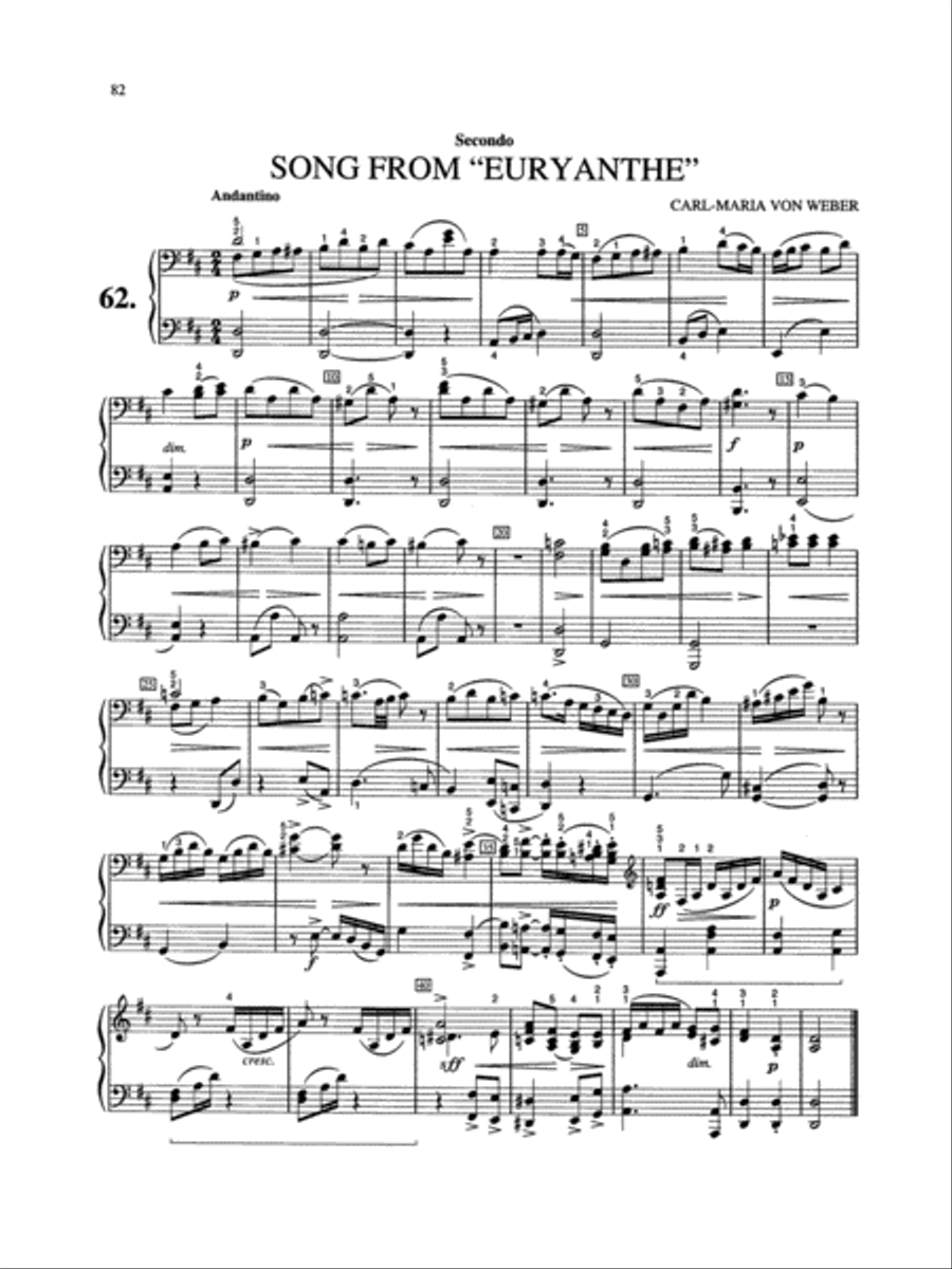 Löw: Teacher and Pupil (Complete) Piano Duet scores gallery preview page 1