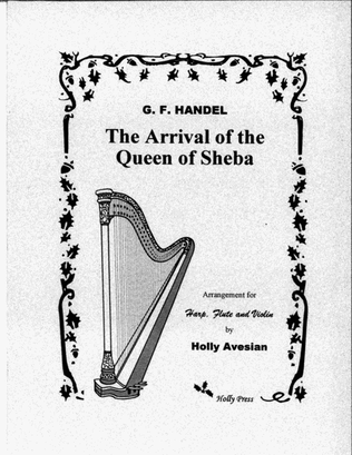 Book cover for The Arrival of the Queen of Sheba