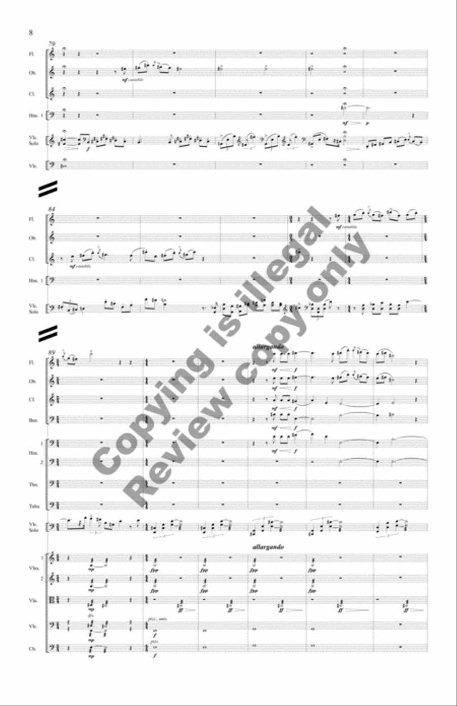 Legends of Kintamani (Additional Orchestra Score) Score scores gallery preview page 6