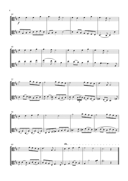 15 Popular Christmas Songs for Viola Duet (Suitable for beginning / intermediate violists) image number null