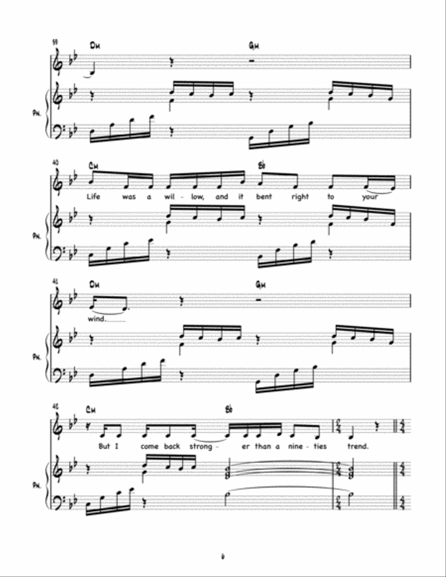 Willow Voice scores gallery preview page 6