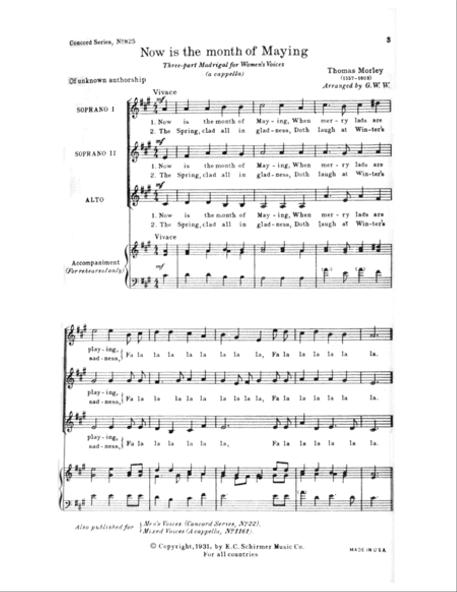 The A Cappella Singer The A Cappella Singer SSAA scores gallery preview page 5