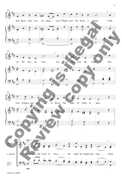 Crown Him with Many Crowns (Choral Score) image number null