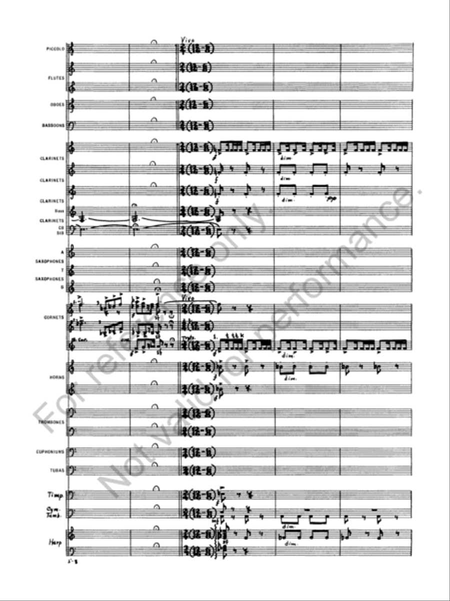 Scheherazade Scheherazade Concert Band scores gallery preview page 10