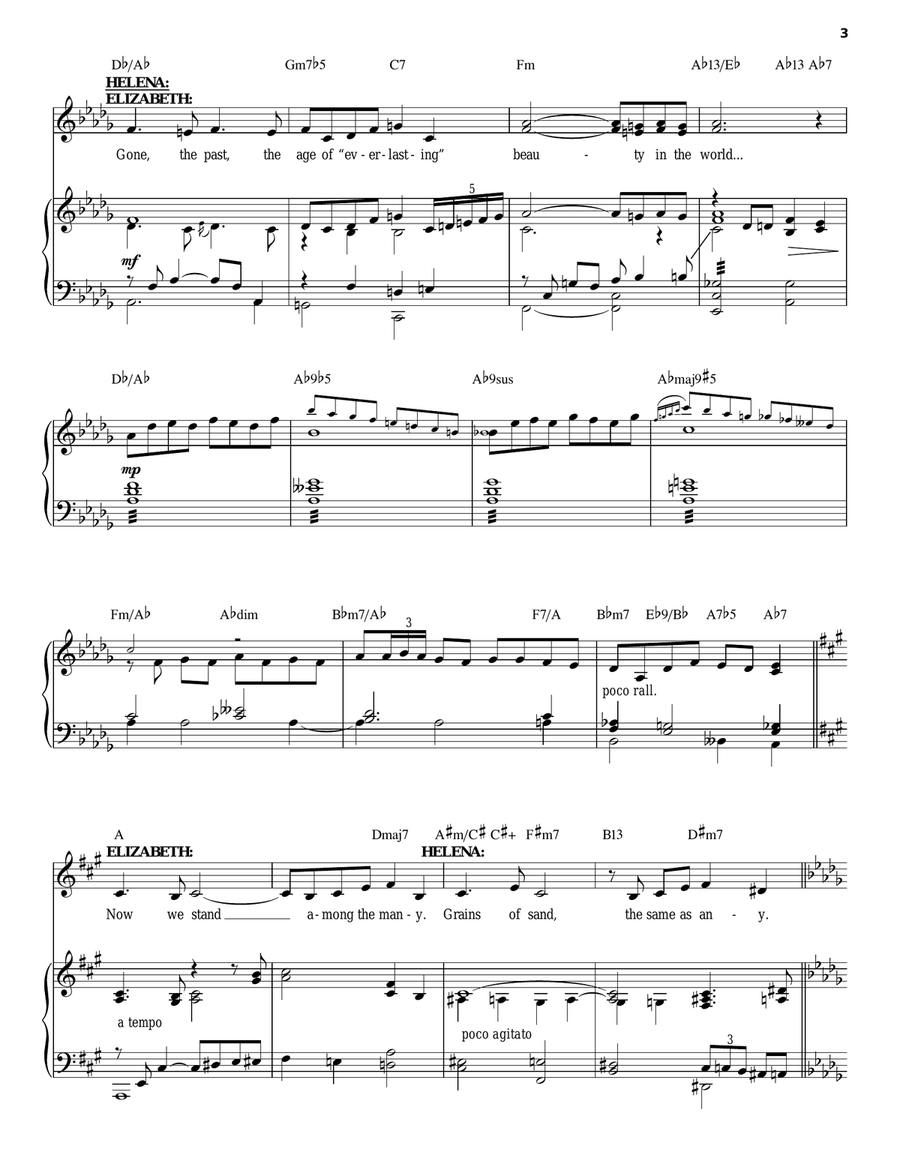 Beauty In The World Beauty In The World Voice scores gallery preview page 3