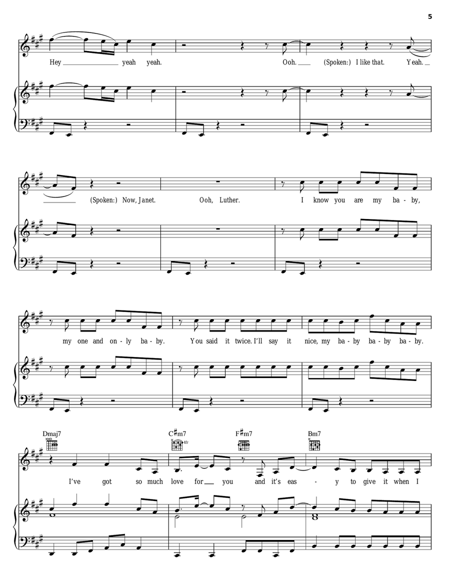 The Best Things In Life Are Free Piano, Vocal, Guitar scores gallery preview page 5