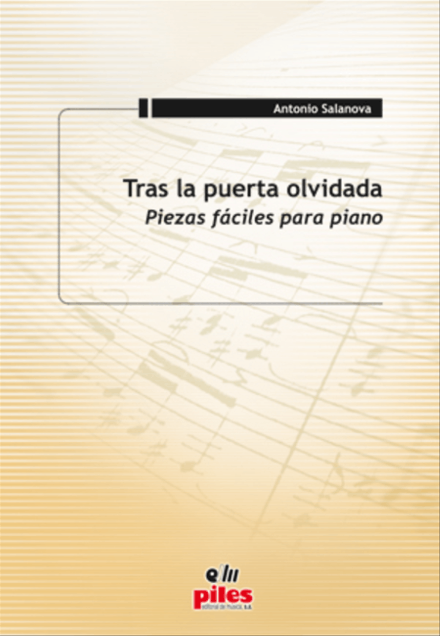 Tras la Puerta Olvidada. Piezas Faciles Piano Solo scores gallery preview page 1