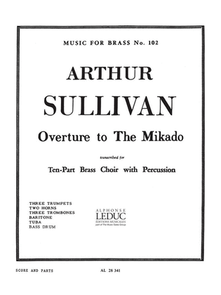 Overture To 'the Mikado' (ensemble-brass 8 Or More)