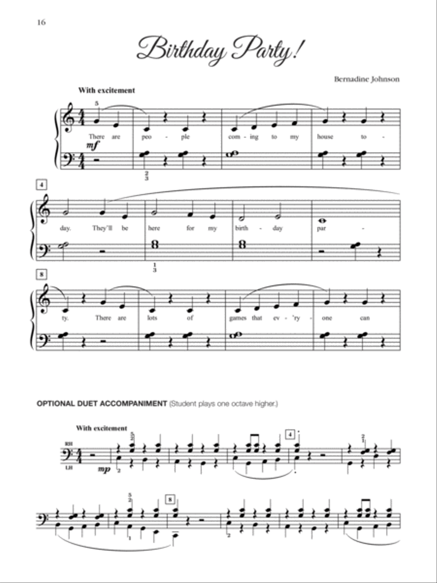 Signature Solos, Book 1 Easy Piano scores gallery preview page 4