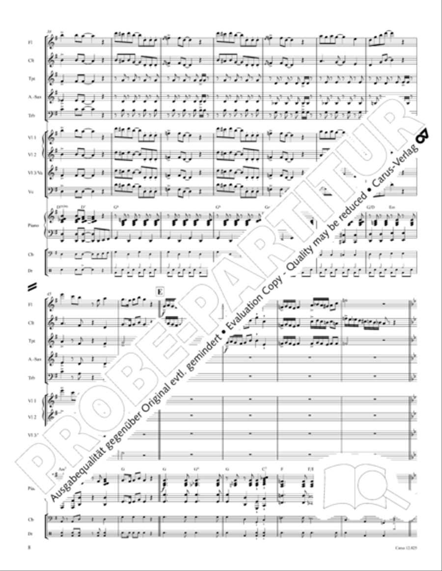 Circus Allegro Choir scores gallery preview page 9