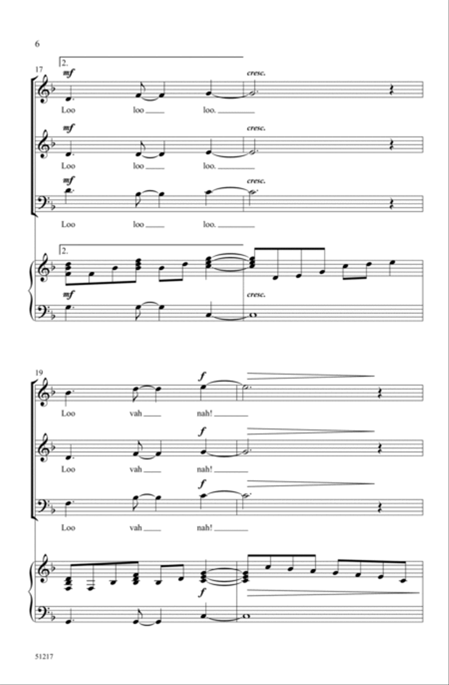 Vox Vibe Choir scores gallery preview page 5