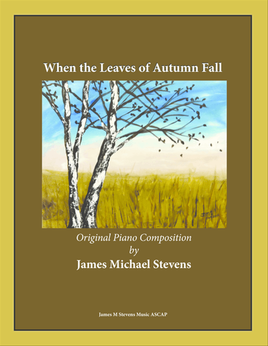 When the Leaves of Autumn Fall Piano Solo scores gallery preview page 1