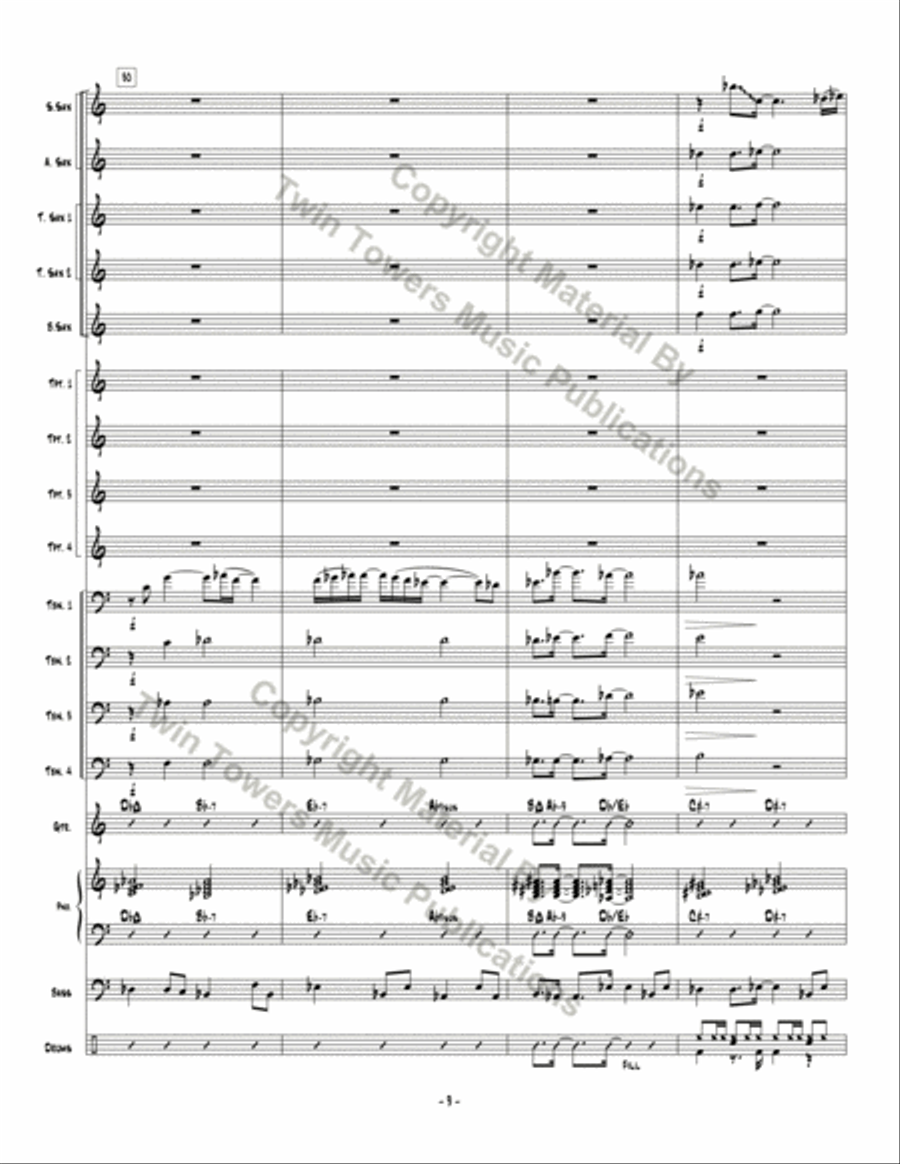 For Anji Jazz Ensemble scores gallery preview page 10
