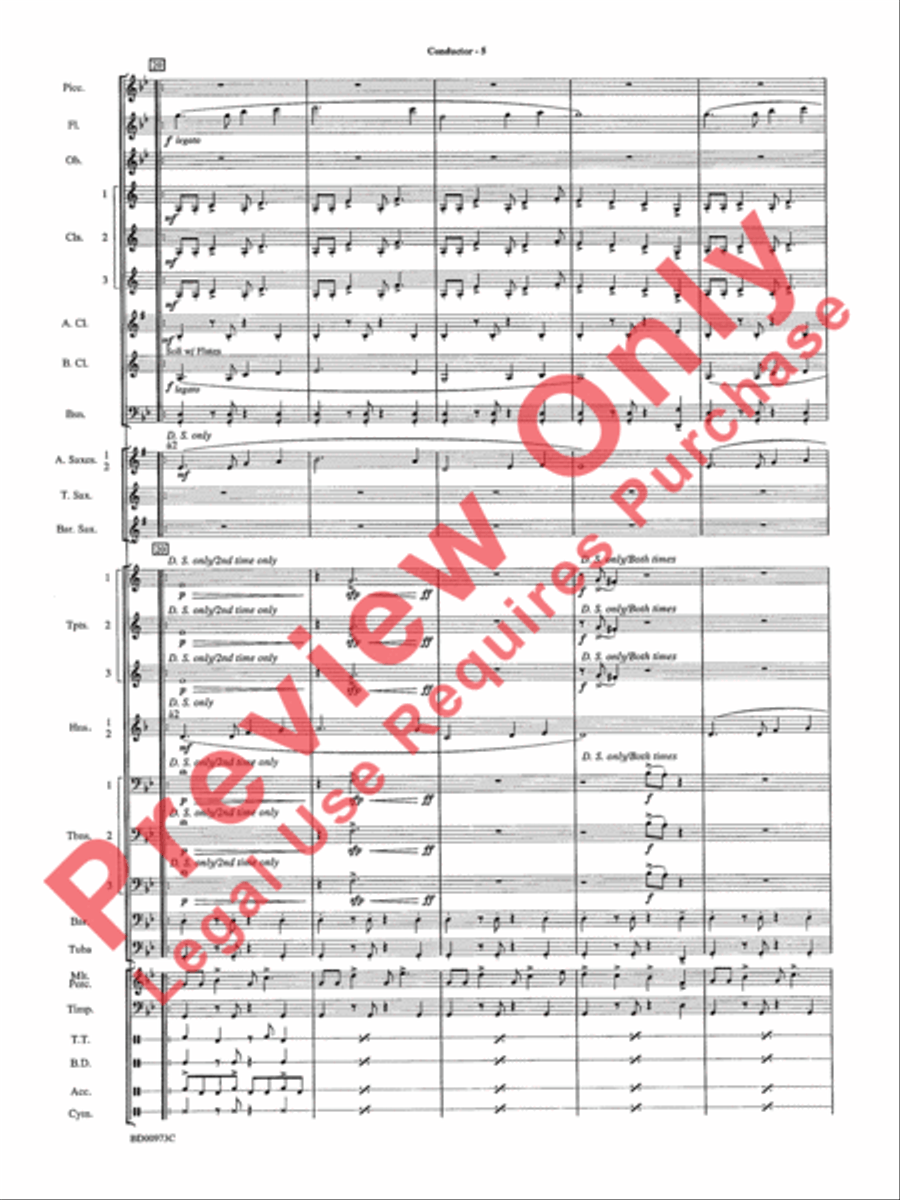 Incantations Concert Band scores gallery preview page 8
