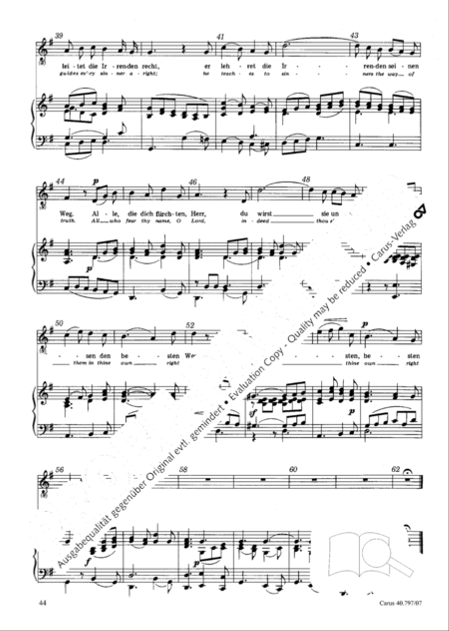 Ave maris stella (Ave maris stella (Ave, Stern der Meere)) Flute scores gallery preview page 45