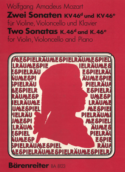 Zwei Sonaten, KV 46d,e