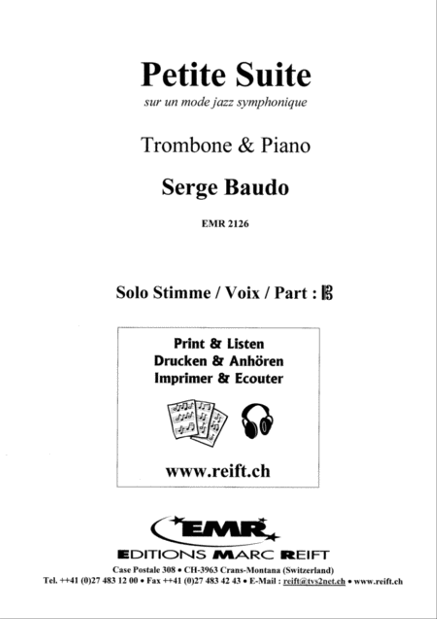 Petite Suite Piano Accompaniment scores gallery preview page 2