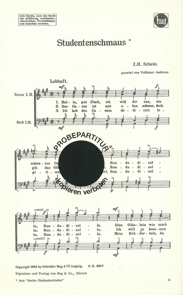 Studentenschmaus 3