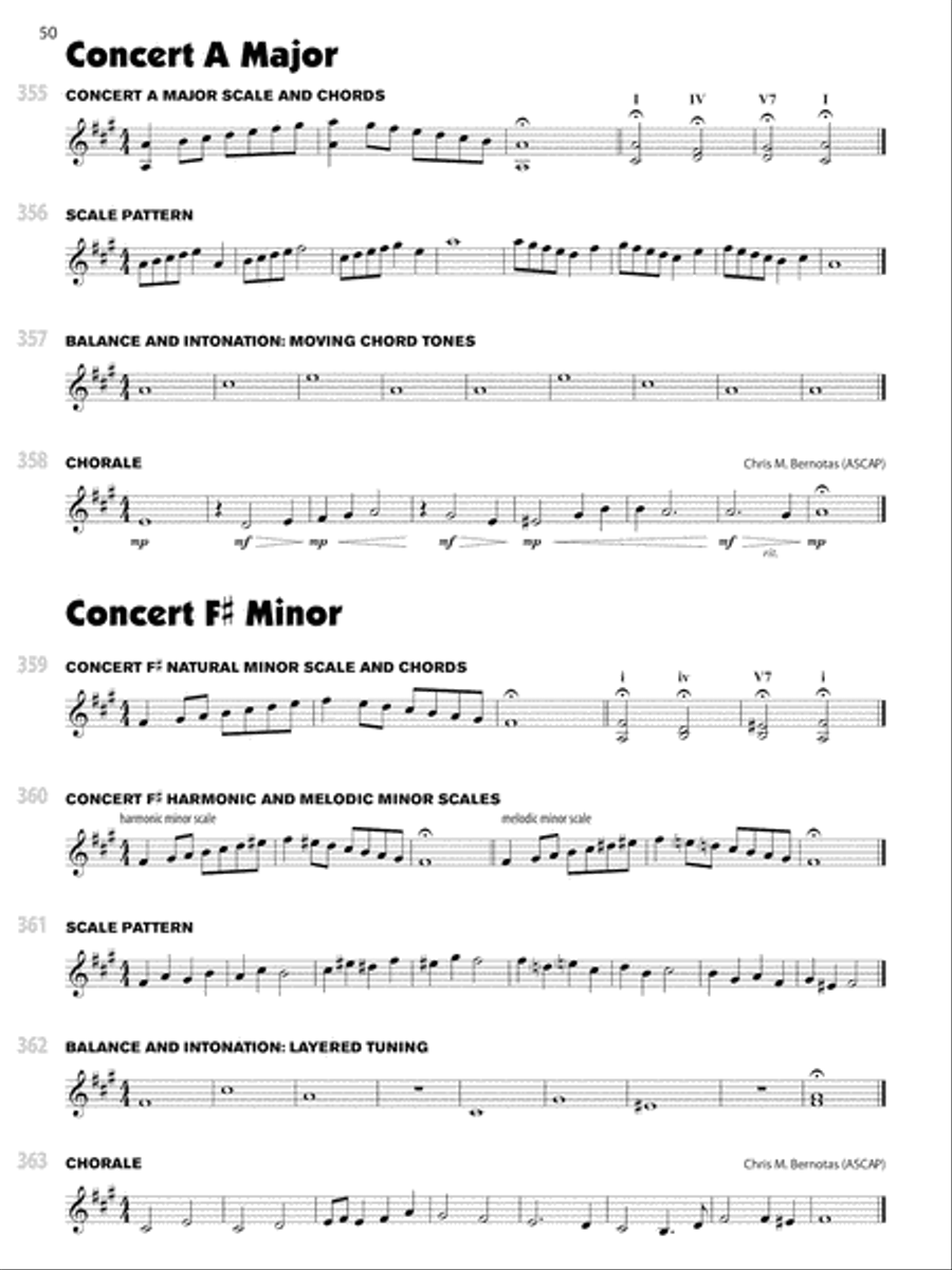 Sound Innovations for Concert Band -- Ensemble Development for Advanced Concert Band Concert Band Methods scores gallery preview page 5