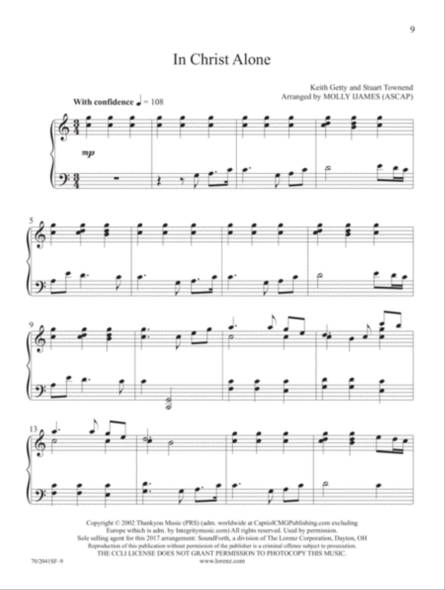 Modern Praise Piano Solo scores gallery preview page 4