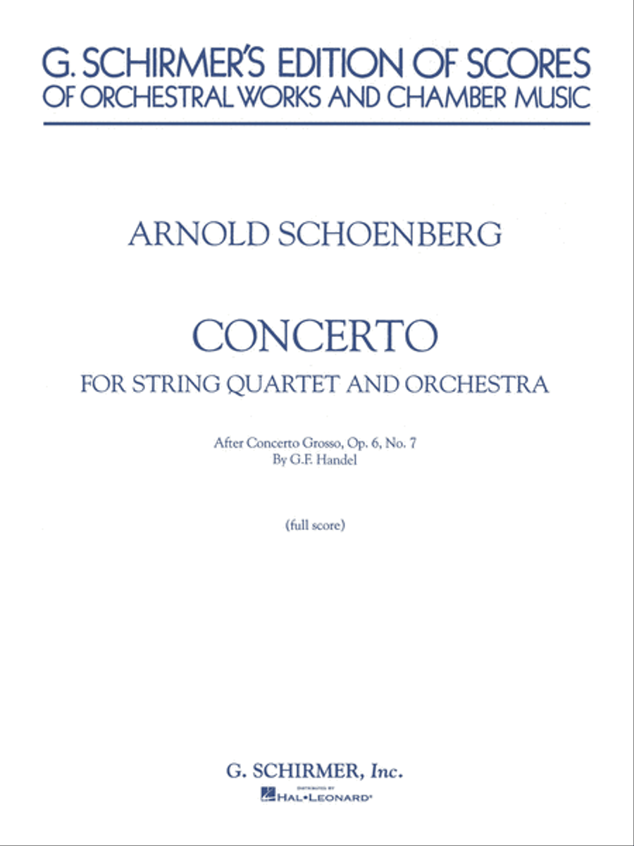 Concerto Concerto Orchestra scores gallery preview page 1