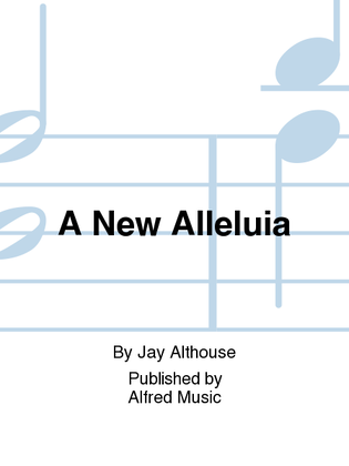 Book cover for A New Alleluia