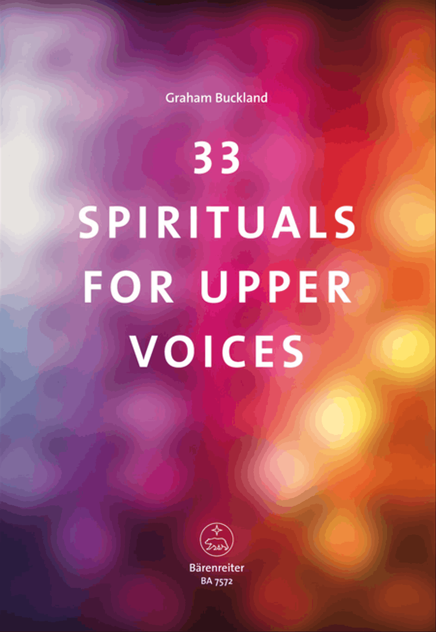 33 Spirituals for upper Voices SMezA scores gallery preview page 1