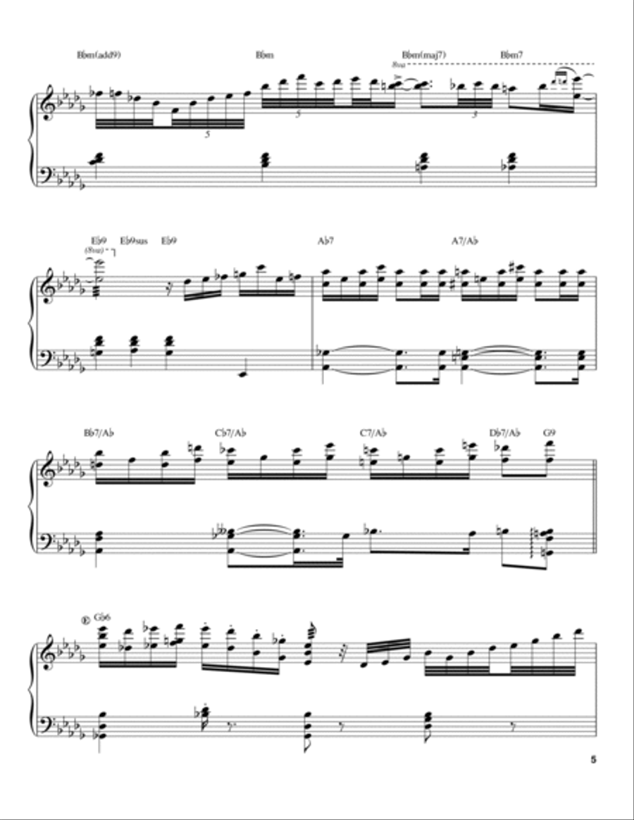 Stardust Stardust Piano scores gallery preview page 5