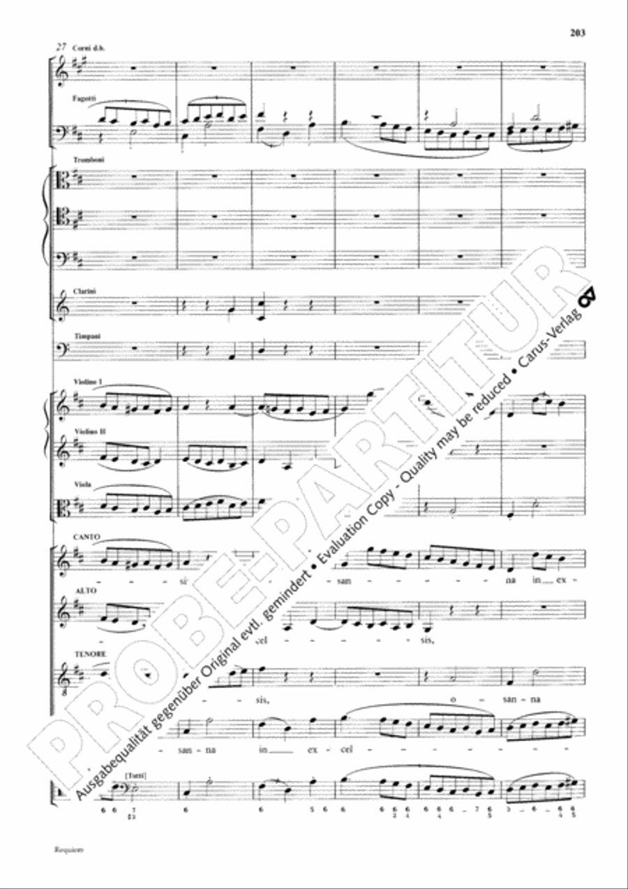 Requiem Requiem 4-Part scores gallery preview page 210